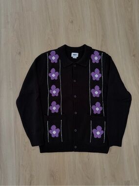 OBEY Iris Cardigan, Size Small